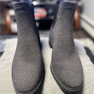 Rothy’s The Lug Boots Gray Wool